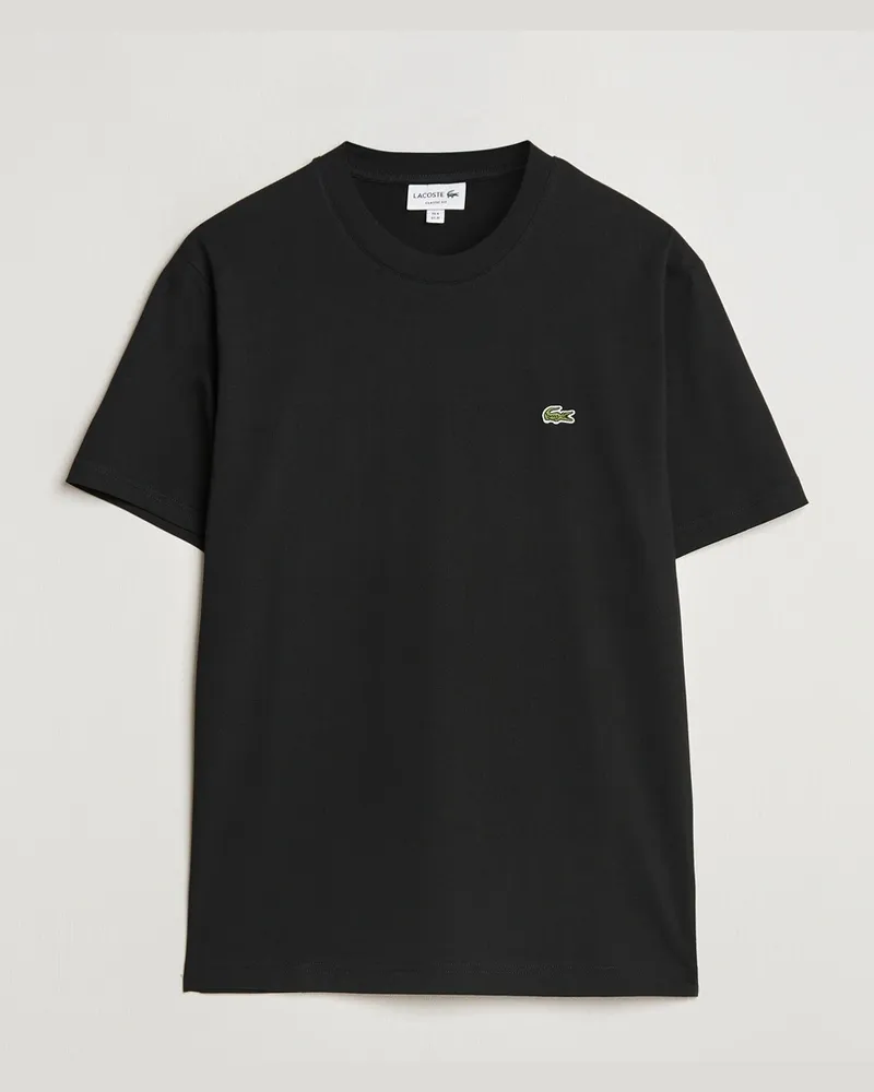 Lacoste Crew Neck T-Shirt Black Schwarz