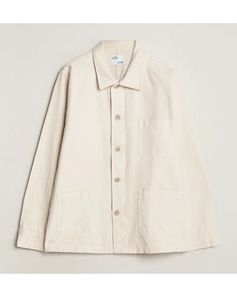 COLORFUL STANDARD Organic Workwear Jacket Ivory White Weiß