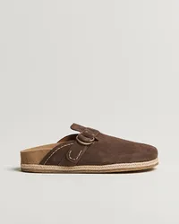 Ralph Lauren Turbach Clog Sandal Chocolate Brown Braun