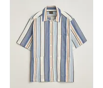 Hanks Kurzarm Striped Baumwoll Shirt Multi