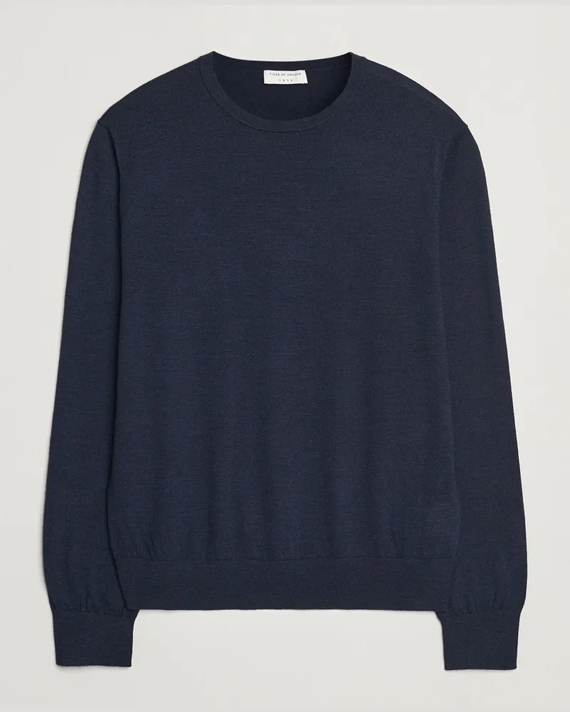 Tiger of Sweden Connor Crew Neck Pullover Light Ink Blau
