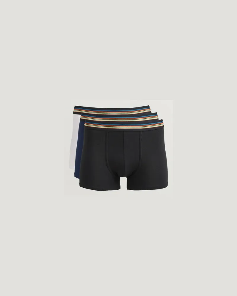 Paul Smith 3-Pack Trunk White/Navy/Black Weiß