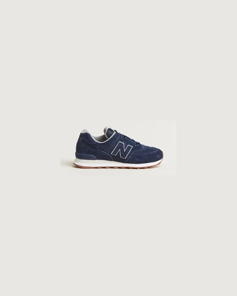 New Balance 574 Sneakers Pigment Blau