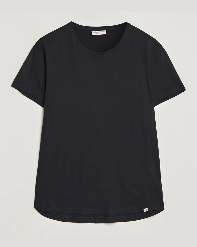 Orlebar Brown OB Crew Neck Tee Black Schwarz