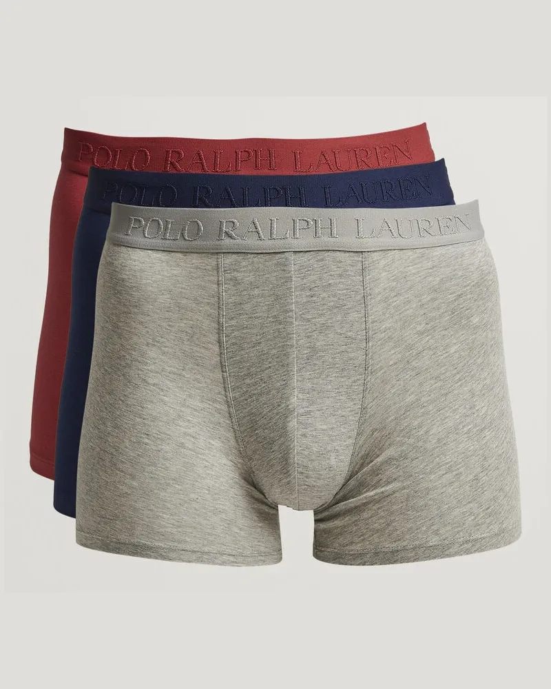 Ralph Lauren 3-Pack Boxer Briefs Navy/Red/Grey Mehrfarbig