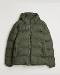 RAINS Alta Puffer Jacket Green Grün