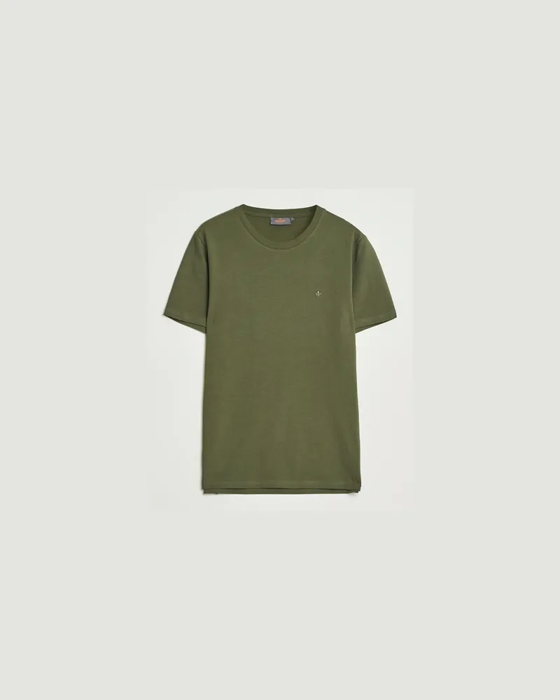 Morris James Crew Neck T-Shirt Olive Grün