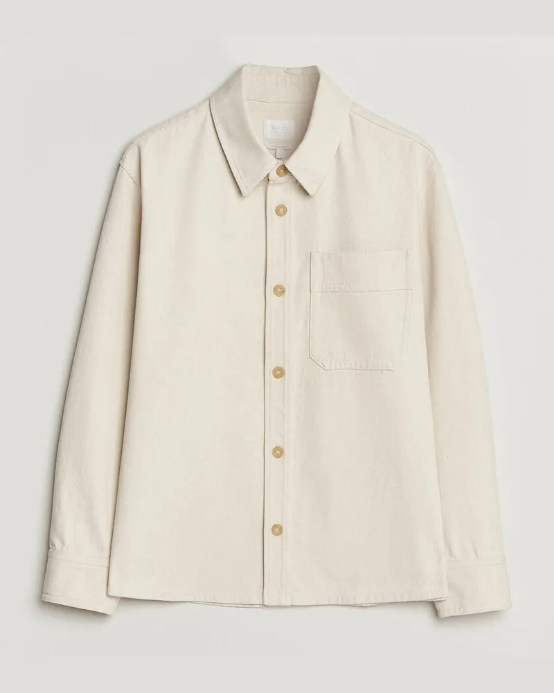 A.P.C. Basile Overshirt Off White Weiß