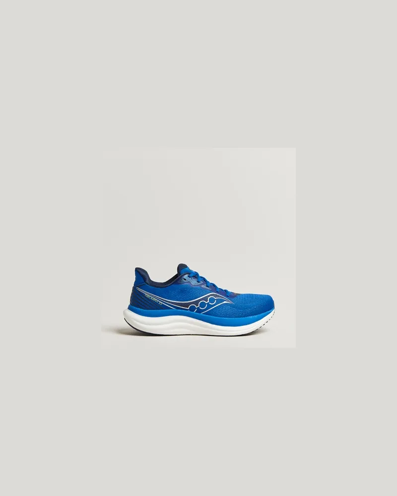Saucony Triumph 23 Running Sneaker Lapis/Silver Blau
