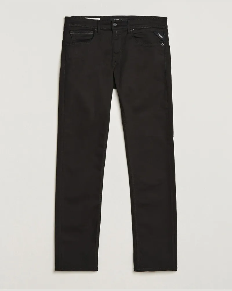 Replay Grover Hyperflex Re-Used Jeans Forever Black Schwarz