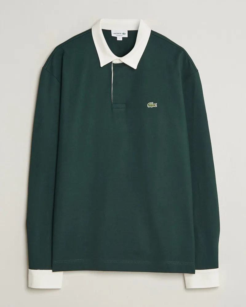 Lacoste Heavy Cotton Rugger Sinople Grün