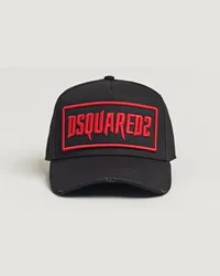 Dsquared2 Horror Baseball Cap Black Schwarz