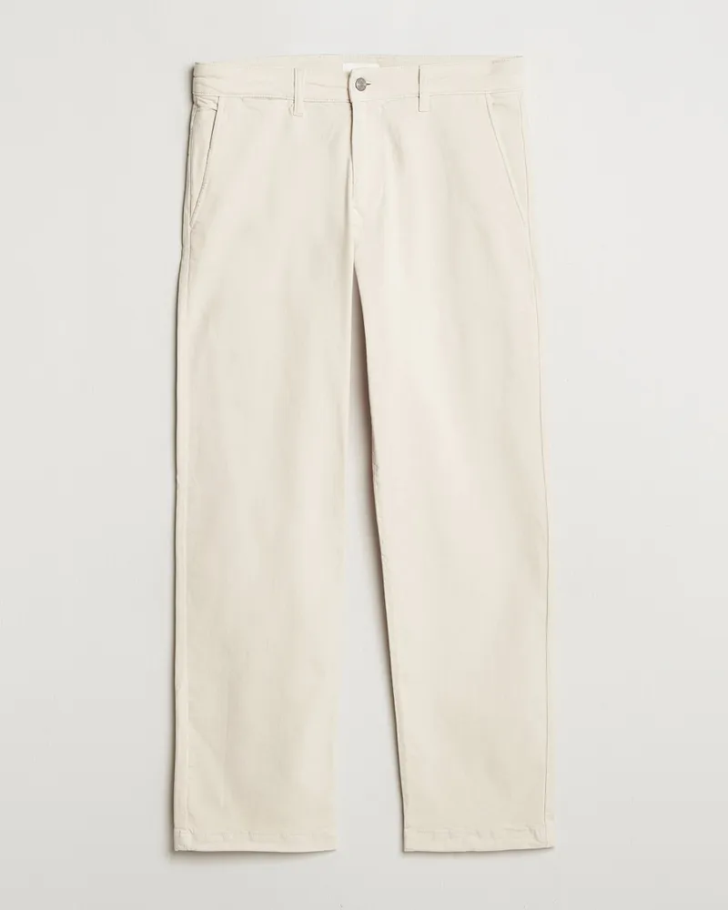 NN 07 Aden Regular Fit Chinos Ivory Beige