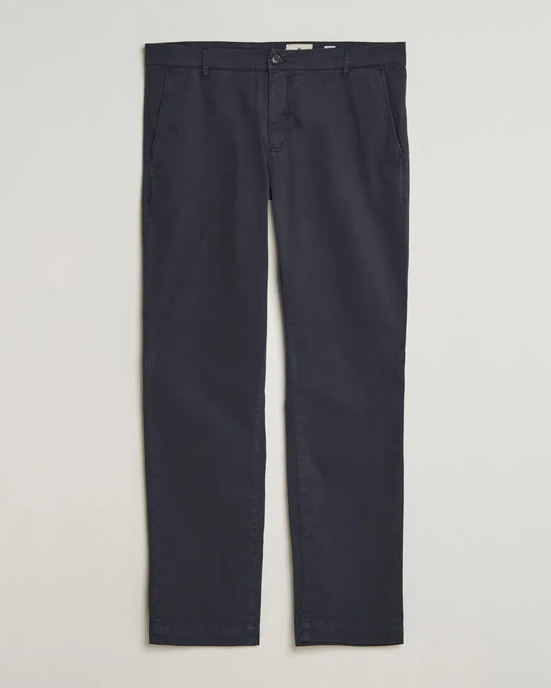 Morris Jeffrey Summer Chinos Dark Blue Blau