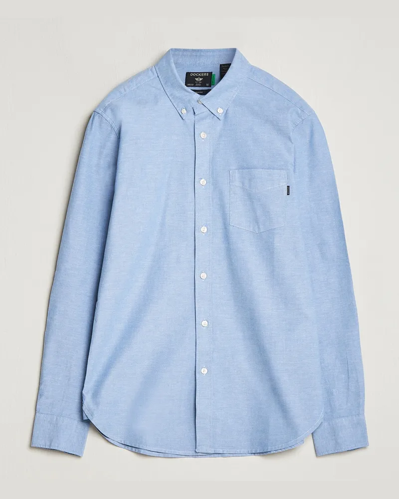 Dockers Cotton Stretch Oxford Shirt Delft Blau