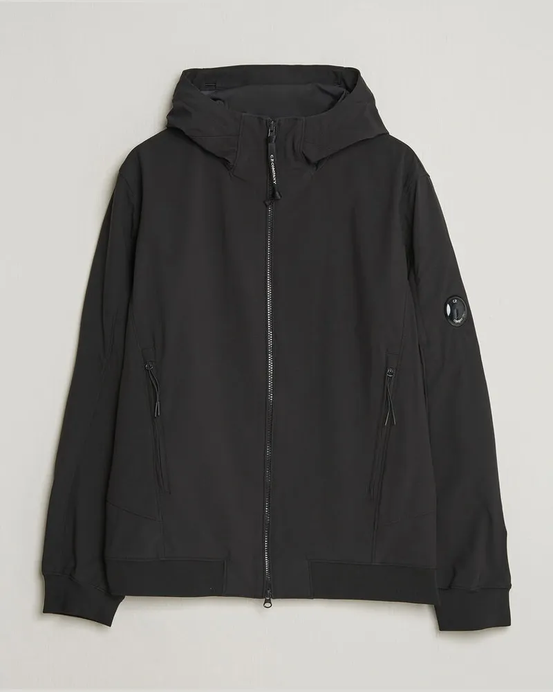 C.P. Company Shell R Hooded Jacket Black Schwarz
