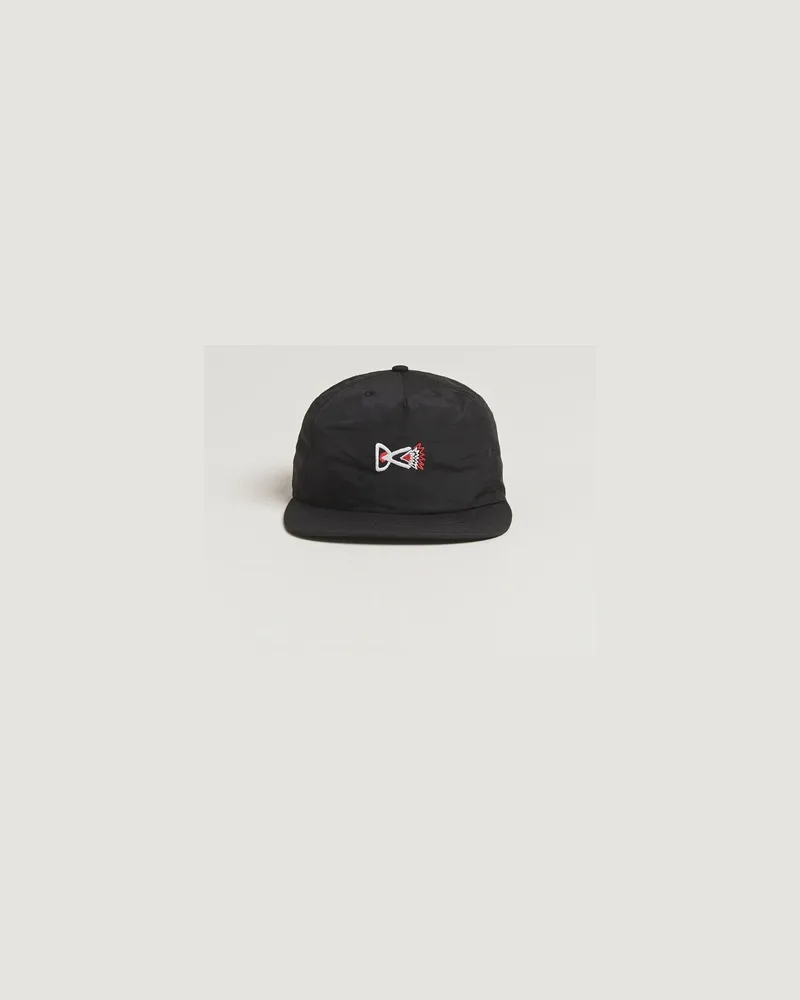 District Vision 5 Panel Nylon Cap Black Schwarz