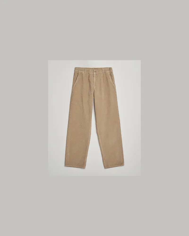 forét Clay Corduroy Pants Khaki Beige