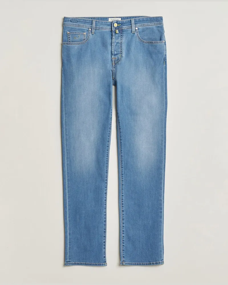 Jacob Cohën Bard Slim Fit Stretch Jeans Super Light Blue Blau