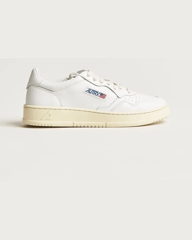 AUTRY Medalist Low Sneaker White Weiß