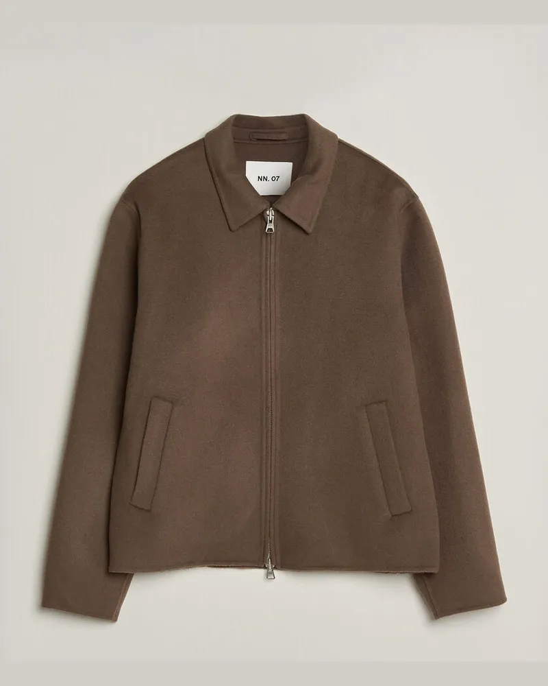 NN 07 Arlo Wool Jacket Desert Clay Beige