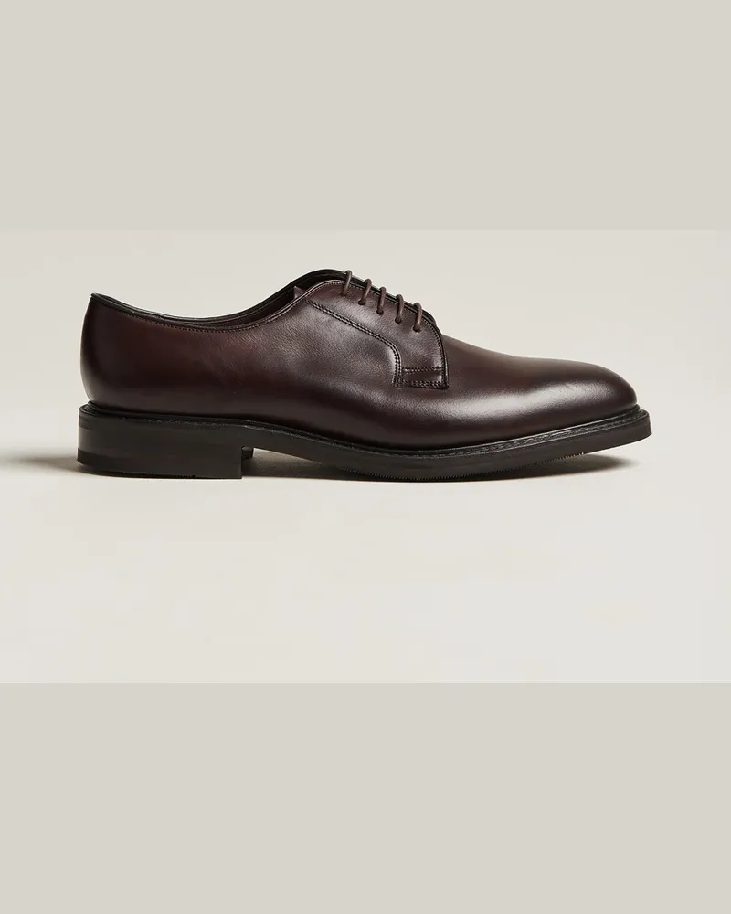 Loake 1880 Leyburn Derby Dark Brown Oiled Braun