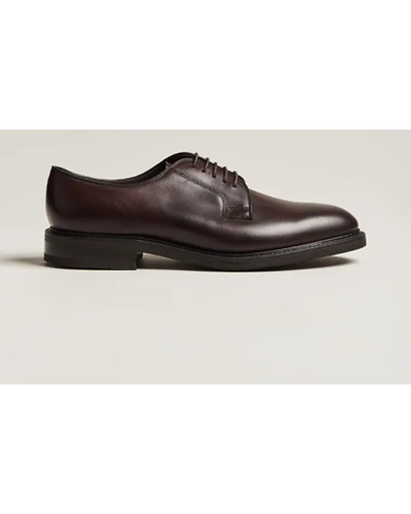 Loake 1880 Leyburn Derby Dark Brown Oiled Braun