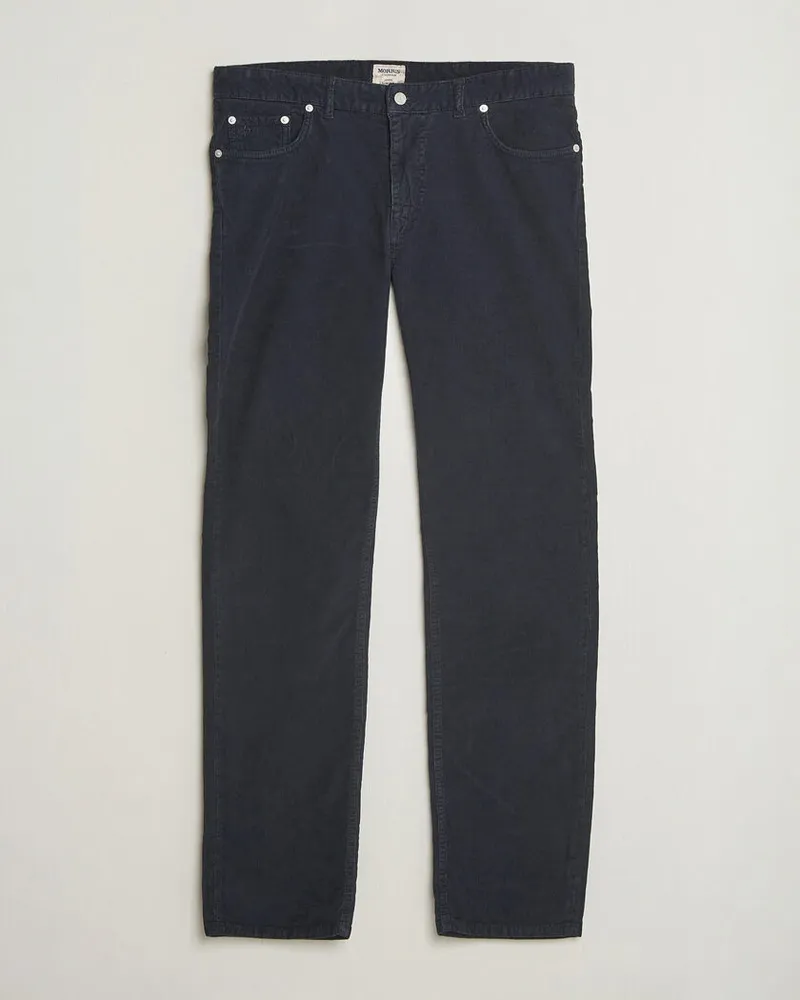 Morris James Cord 5-Pocket Pants Navy Blau