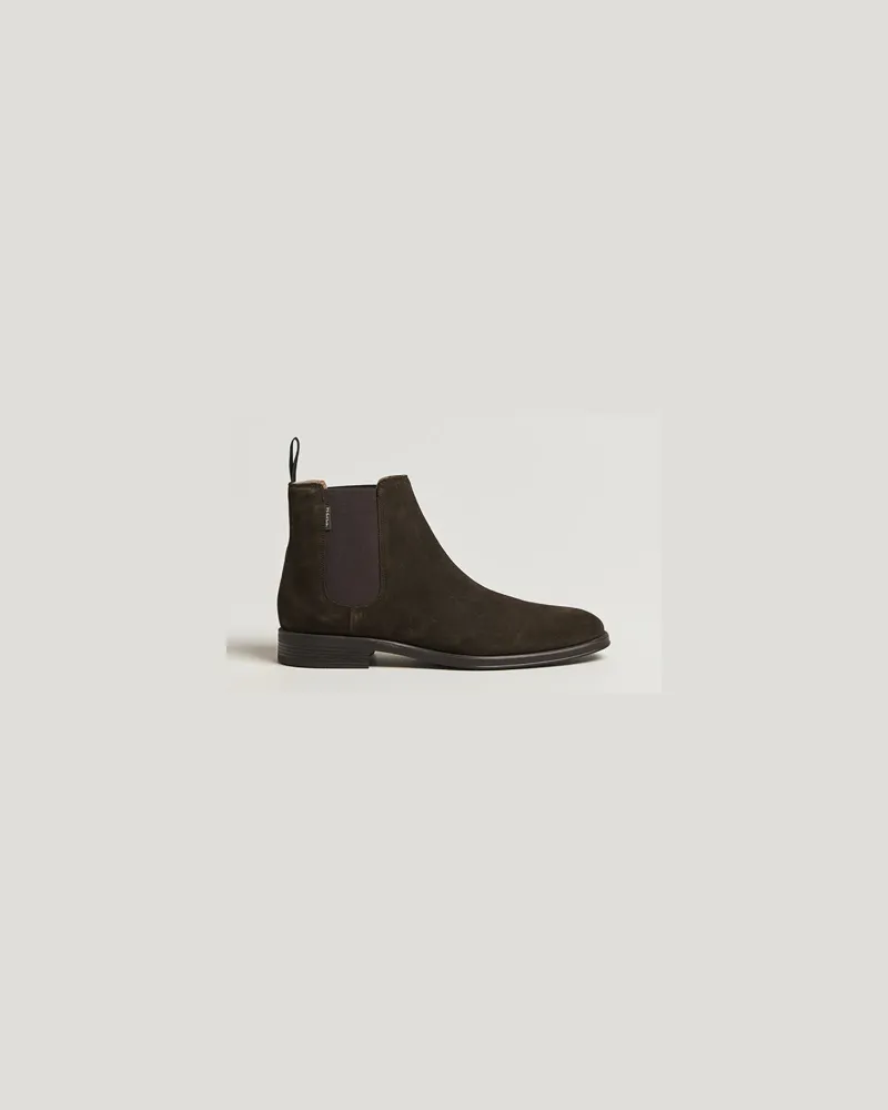 Paul Smith Augustus Suede Chelsea Boot Brown Braun