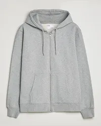 COLORFUL STANDARD Classic Organic Full Zip Hood Heather Grey Grau