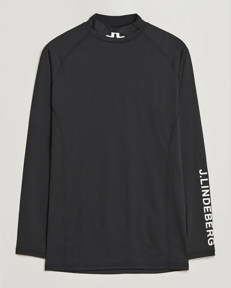 J.Lindeberg Aello Soft Compression Tee Black Schwarz
