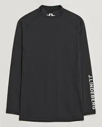 J.Lindeberg Aello Soft Compression Tee Black Schwarz