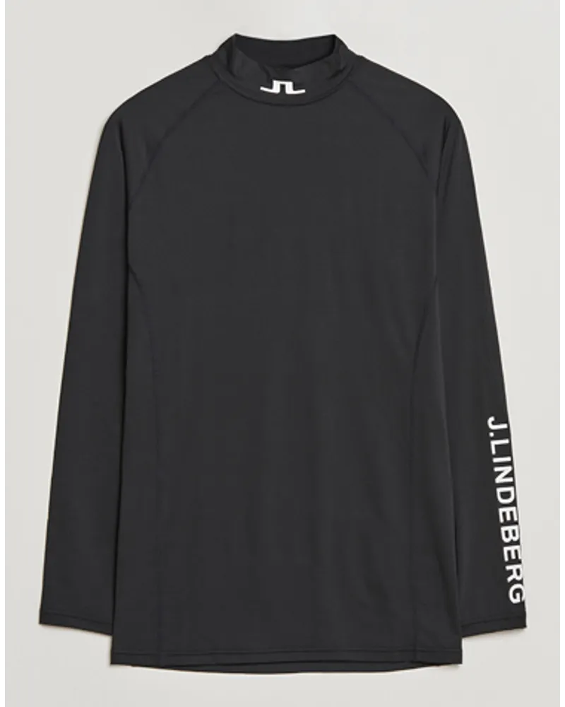 J.Lindeberg Aello Soft Compression Tee Black Schwarz