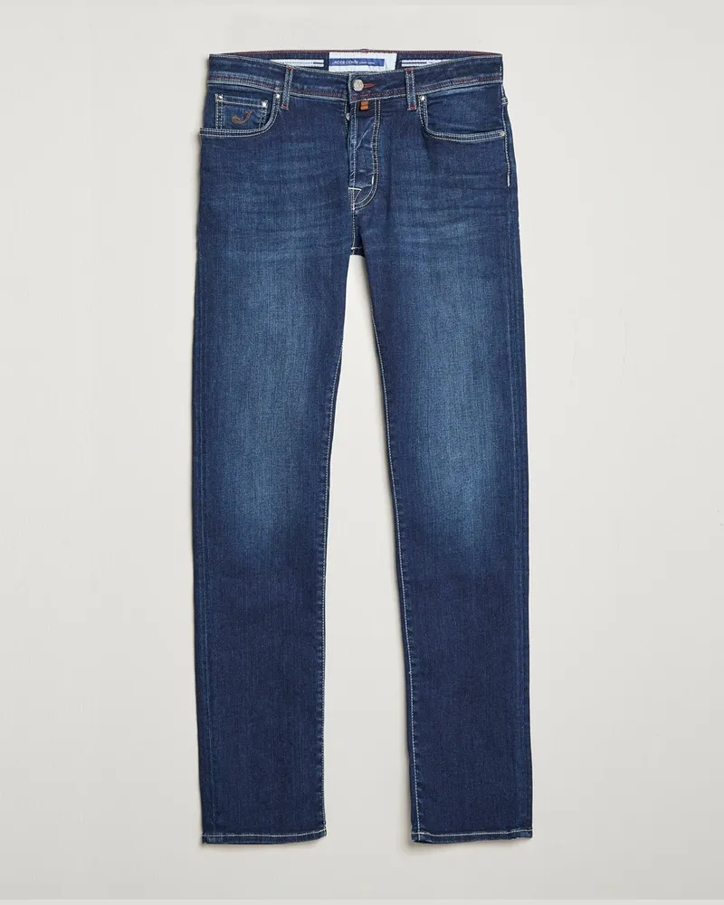 Jacob Cohën Bard 688 Slim Fit Stretch Jeans Medium Dark Blau