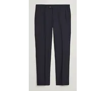 Diego Woll Trousers Navy