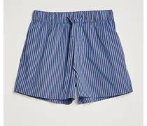 Poplin Pyjama Shorts Verneuil Stripes