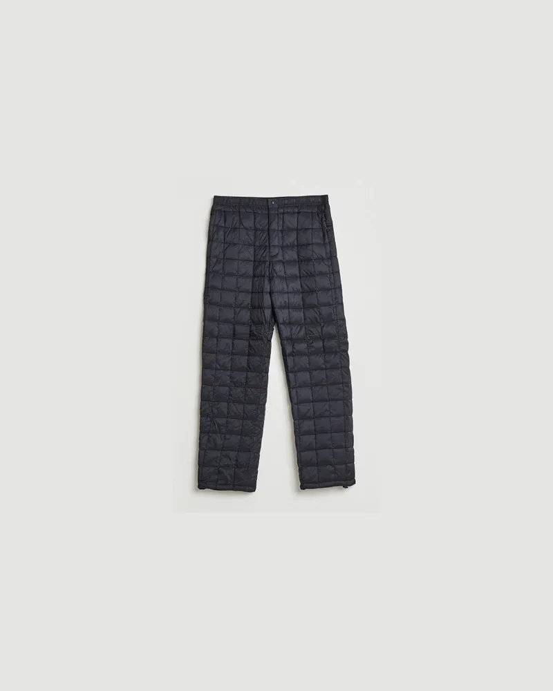 TAION Mountain Down Pants Black Schwarz