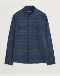 Patagonia Fjord Flannel Shirt Smolder Blue Blau