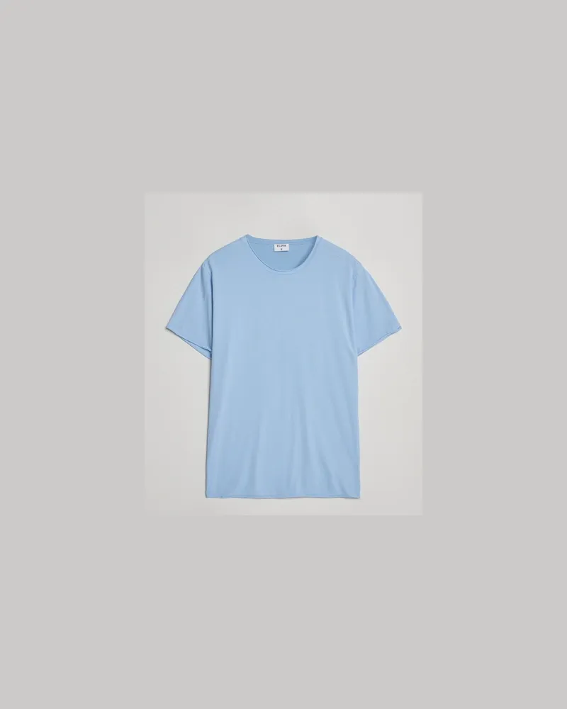Filippa K Roll Neck Crew Neck T-Shirt Frost Blue Blau