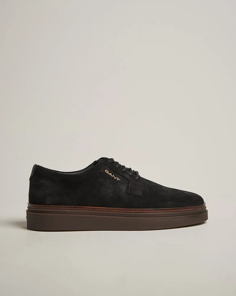 Gant Kinzoon Suede Derby Sneaker Black Schwarz