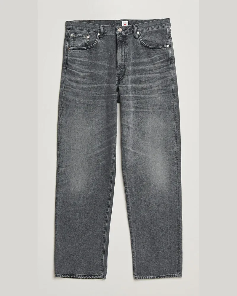 Edwin Jeans Loose Straight Jeans Washed Grey Grau