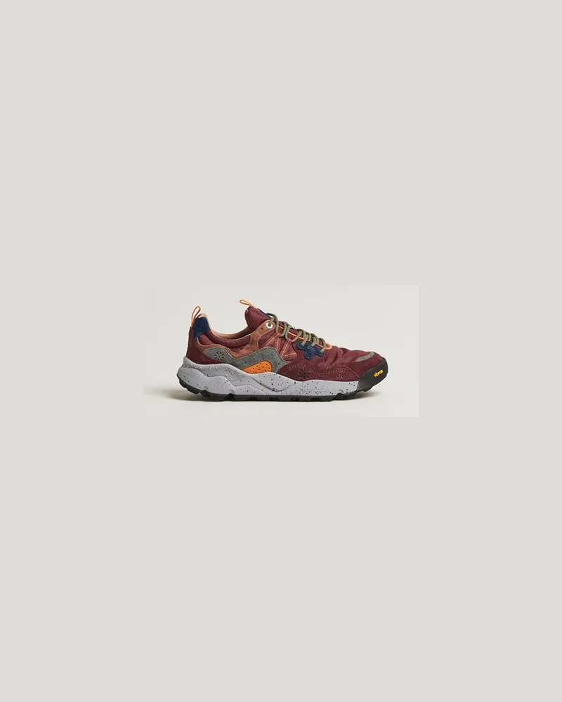 Flower MOUNTAIN Yamano 3 Performance Sneaker Brown Rot