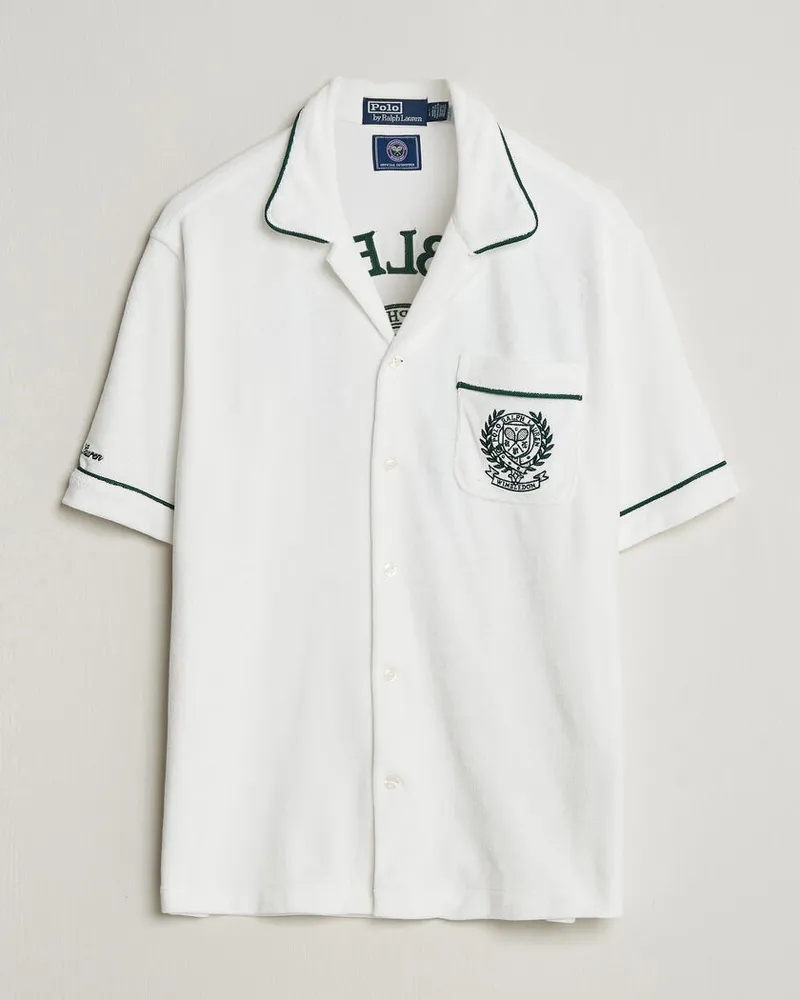 Ralph Lauren Terry Short Sleeve Shirt White Weiß
