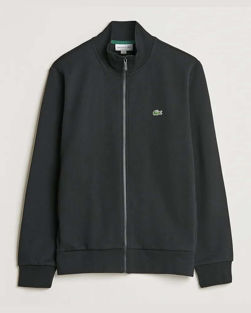 Lacoste Full Zip Sweater Black Schwarz