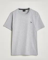 Paul Smith Organic Baumwoll Zebra T-Shirt Grey Grau