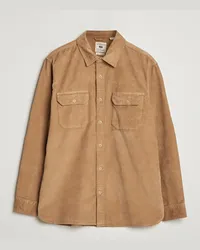 Levi's Jackson Corduroy Worker Shirt Ermine Brown Braun