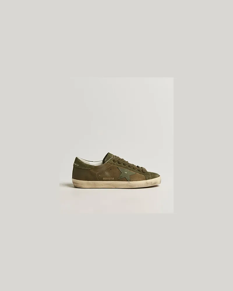 Golden Goose Super-Star Sneakers Olive Night Grün
