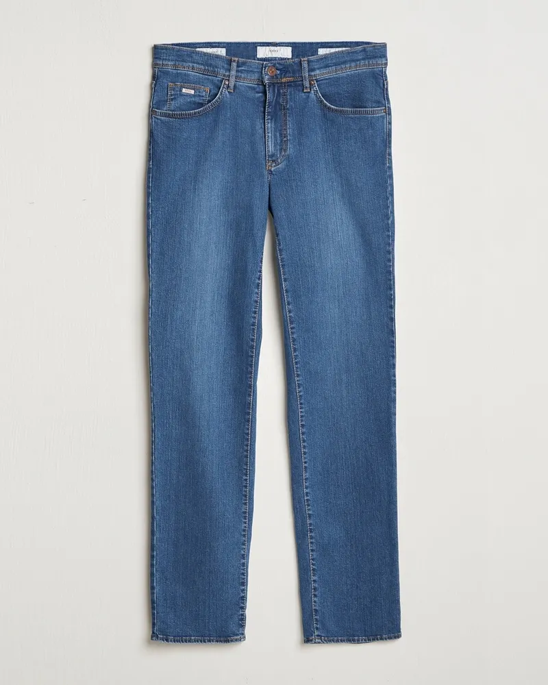 Brax Cadiz Premium Flex Denim Blue Used Blau