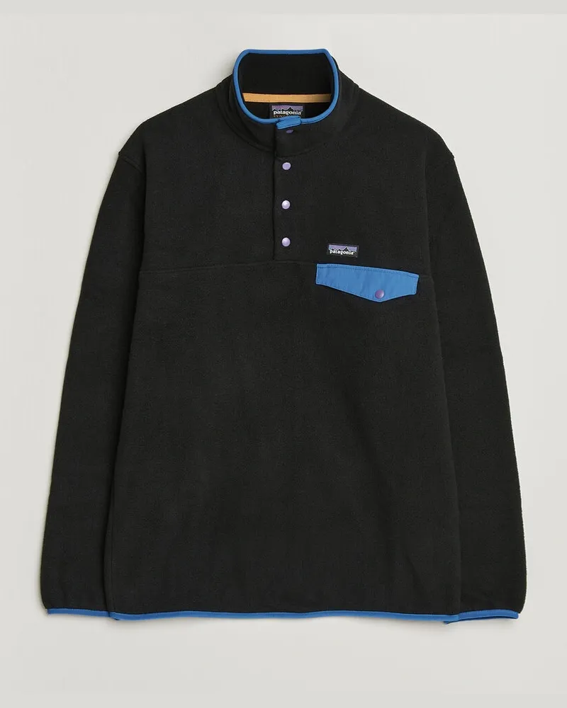 Patagonia Synch Snap T Half Zip Fleece Black Schwarz