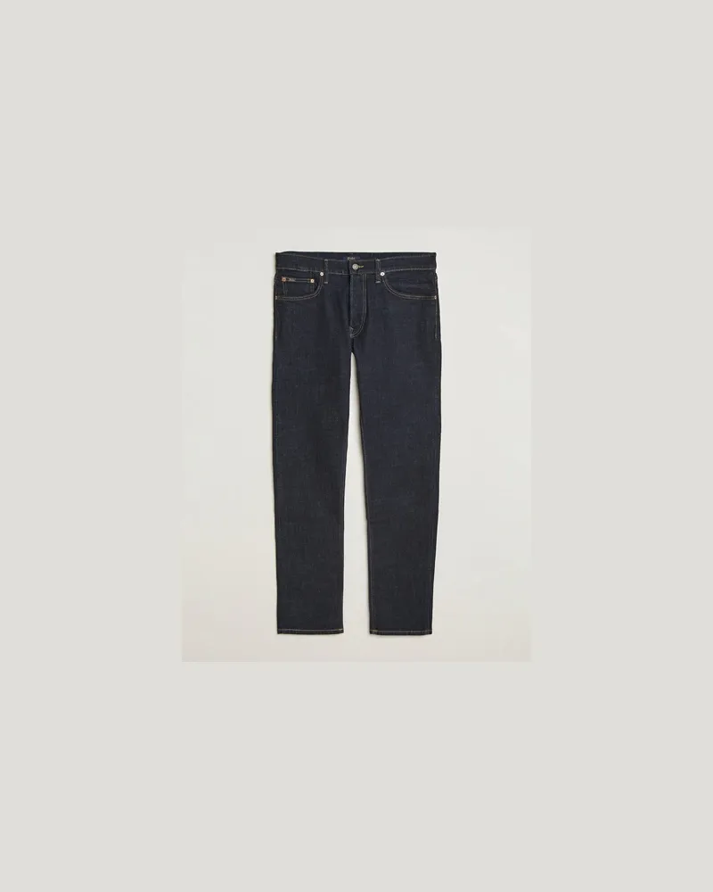Ralph Lauren Parkside Rinse Stretch Straight Jeans Dark Blue Blau